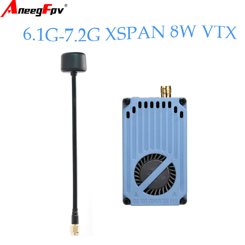 Fpv Antenna Receiver - Module émetteur vidéo RUSHFPV 6.1-7.2G 8W
