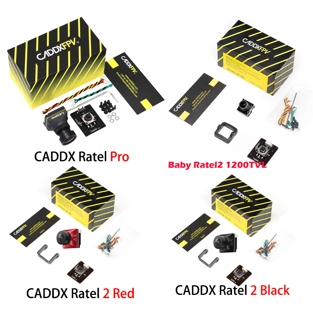 Drone Dji Rc Pro - CADDXFPV Ratel Pro analogique/Bébé Ratel 2