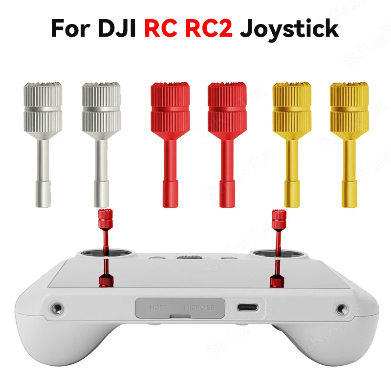 Joystick Rc Drone - Joystick arc-en-ciel en aluminium pour DJI