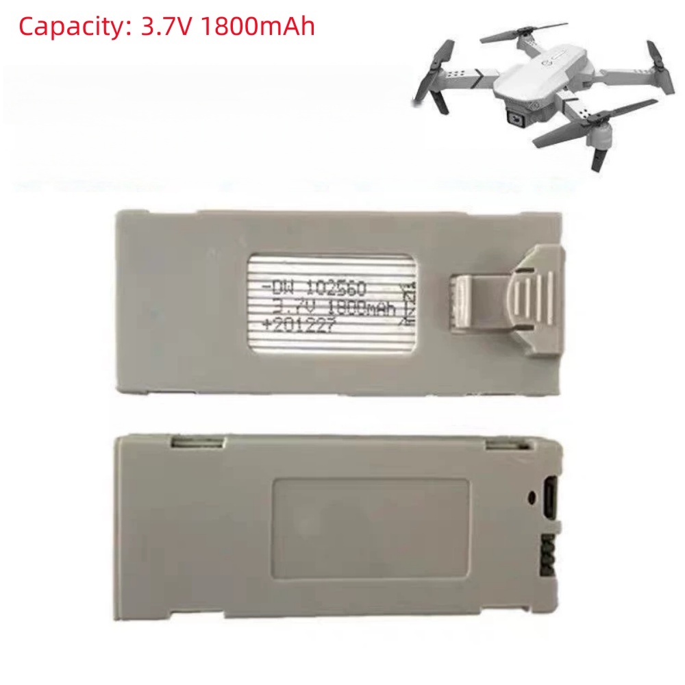 Drone Rc E88 Pro - 1-10 pièces 3.7V 1800Mah RC Drone