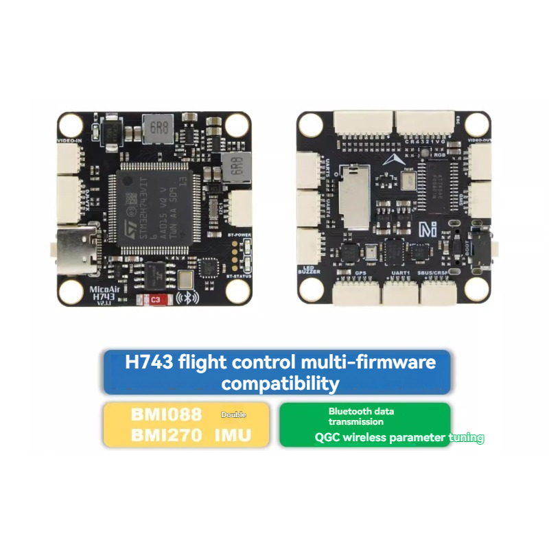 Drone Rc Flight Controller - Contrôleur de vol MicoAir743 V2, double