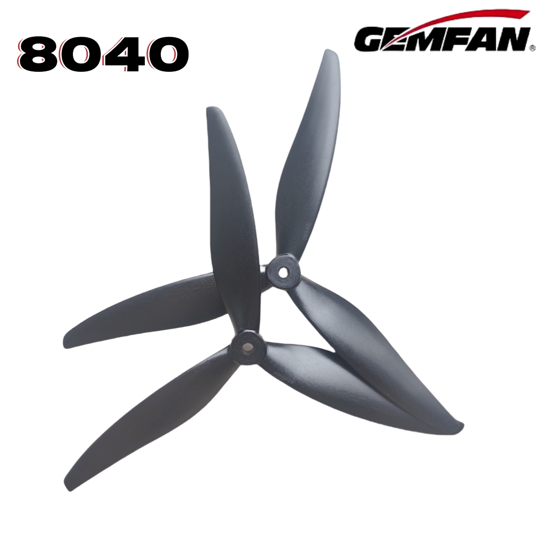 Drone With Rc 2 - Gemfan 8040 8X4X3 3 pales 8