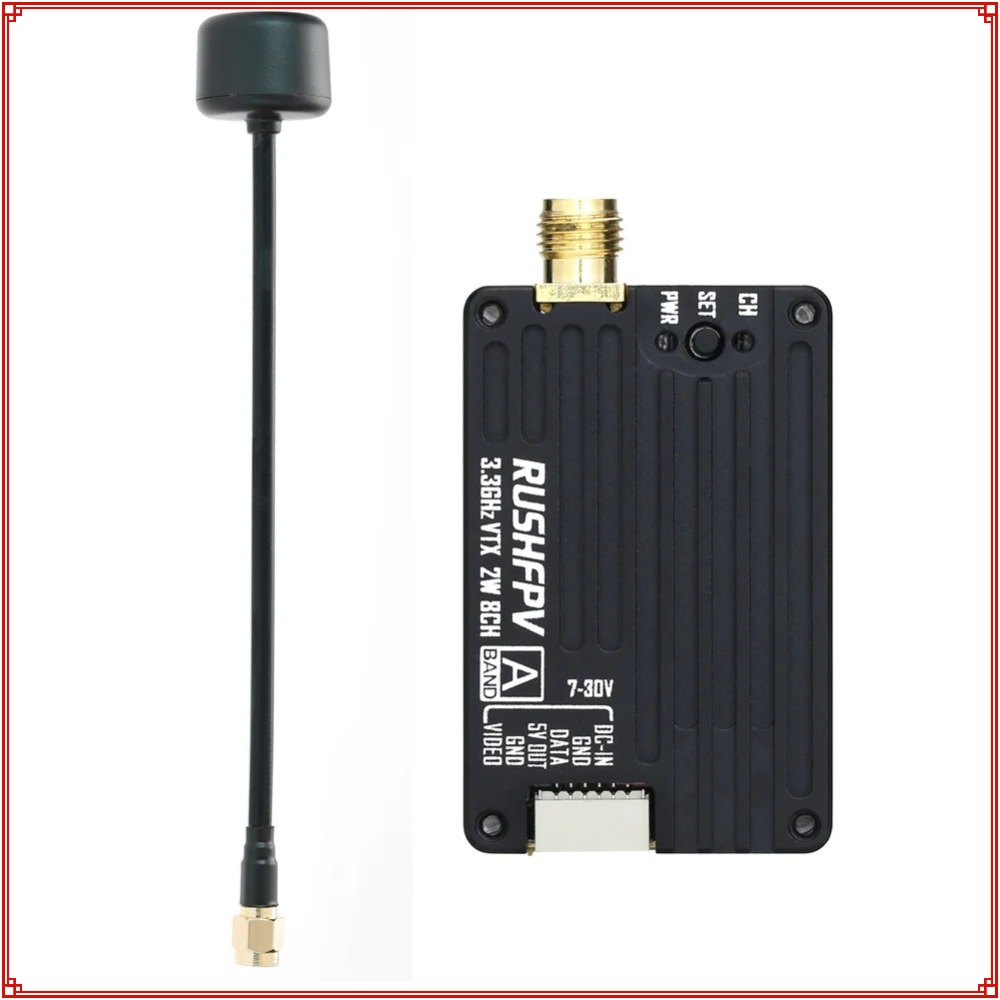 Rc Transmitter - Nouveau 2026 RUSHFPV 3.3G 2W VTX