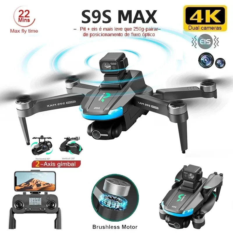 Drone Rc Cable - Nouveau S9S MAX MINI Drone 4K