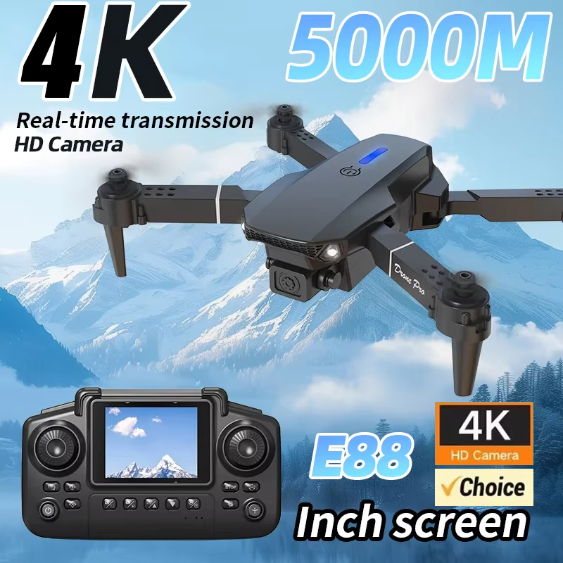 Drone Rc E88 Pro - Drone de photographie aérienne HD à