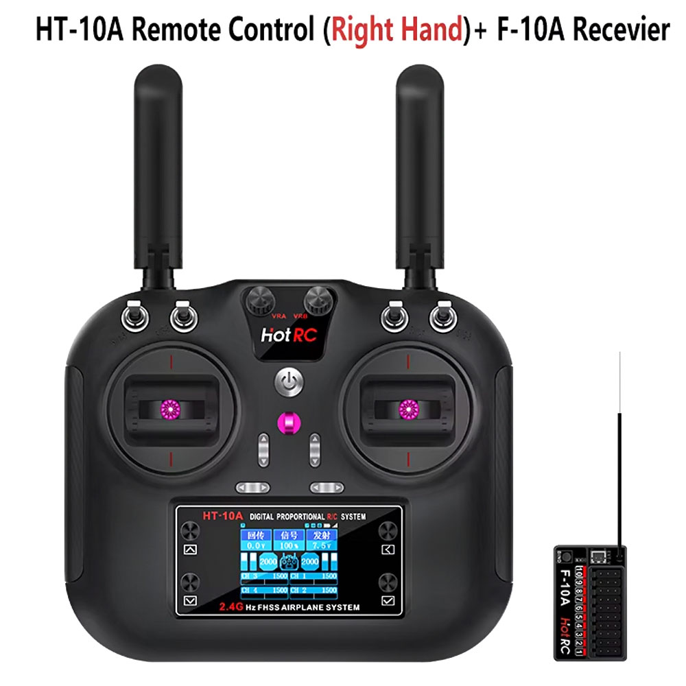 Drone Rc Car - Émetteur Hotrc HT-10A 2.4G 10CH et