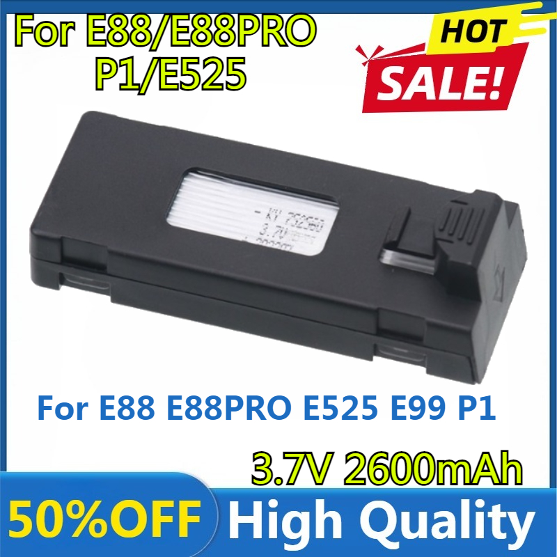 Drone Rc E88 Pro - Batterie Lipo E88 3.7V 2600mAh pour