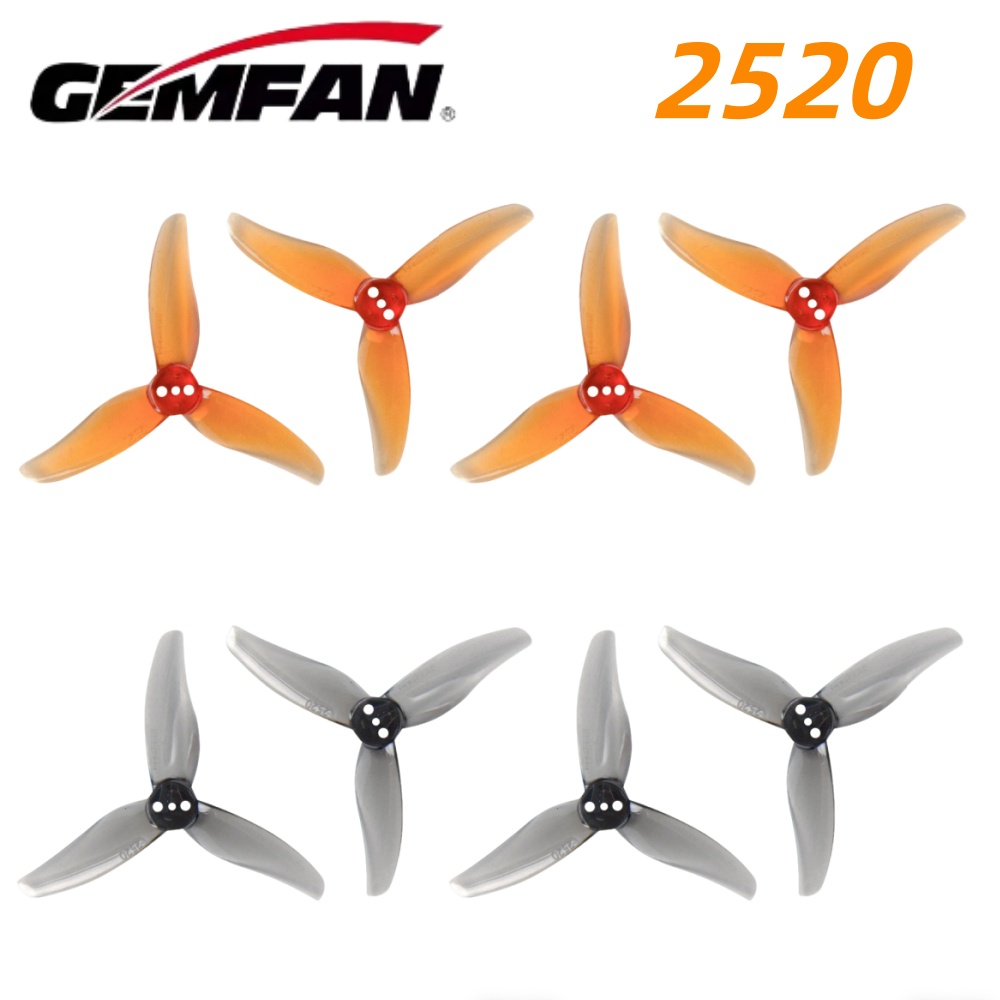 Analog Fpv Transmitter - 4 paires d'hélices Gemfan Hurricane 2520