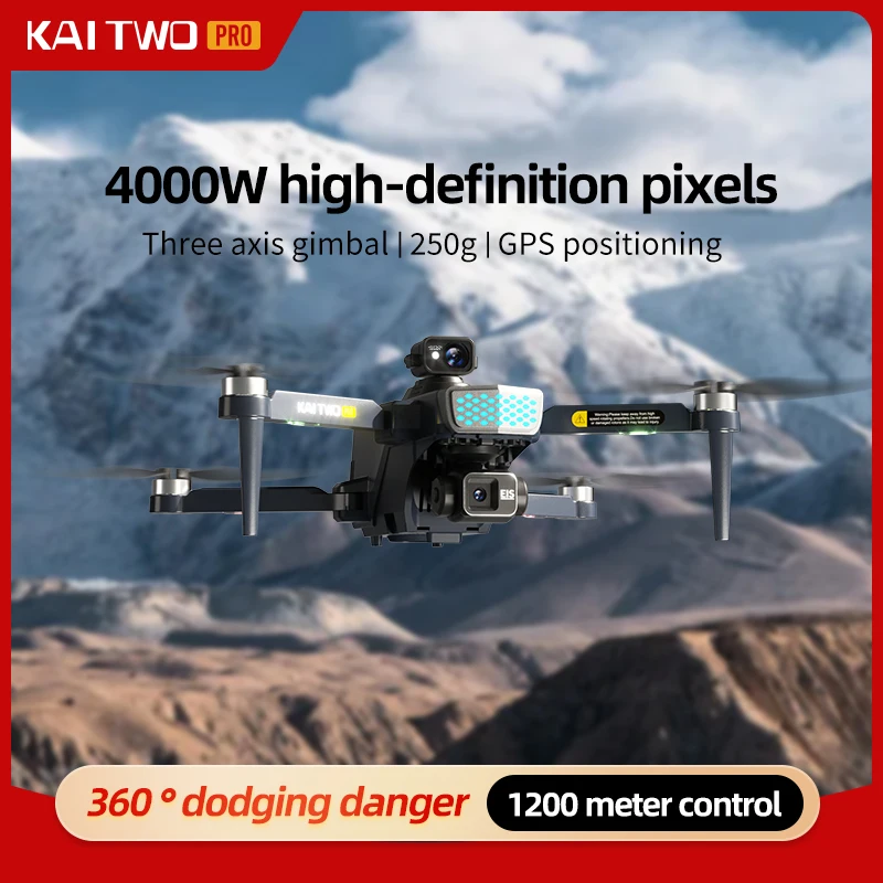 Drone Two Rc Way - KAI TWO Pro-Drone avec caméra HD
