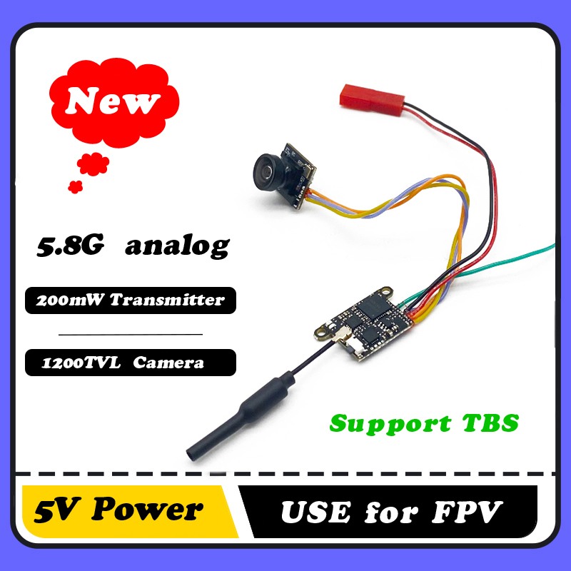 Drone Rc Receiver And Transmitter - SLONWAKE 5.8G 1200TVL FPV caméra VTX