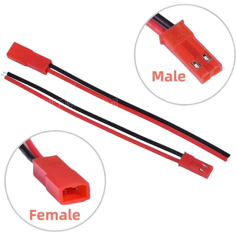 Drone Rc Cable - Kit de connecteurs JST 2P, 20