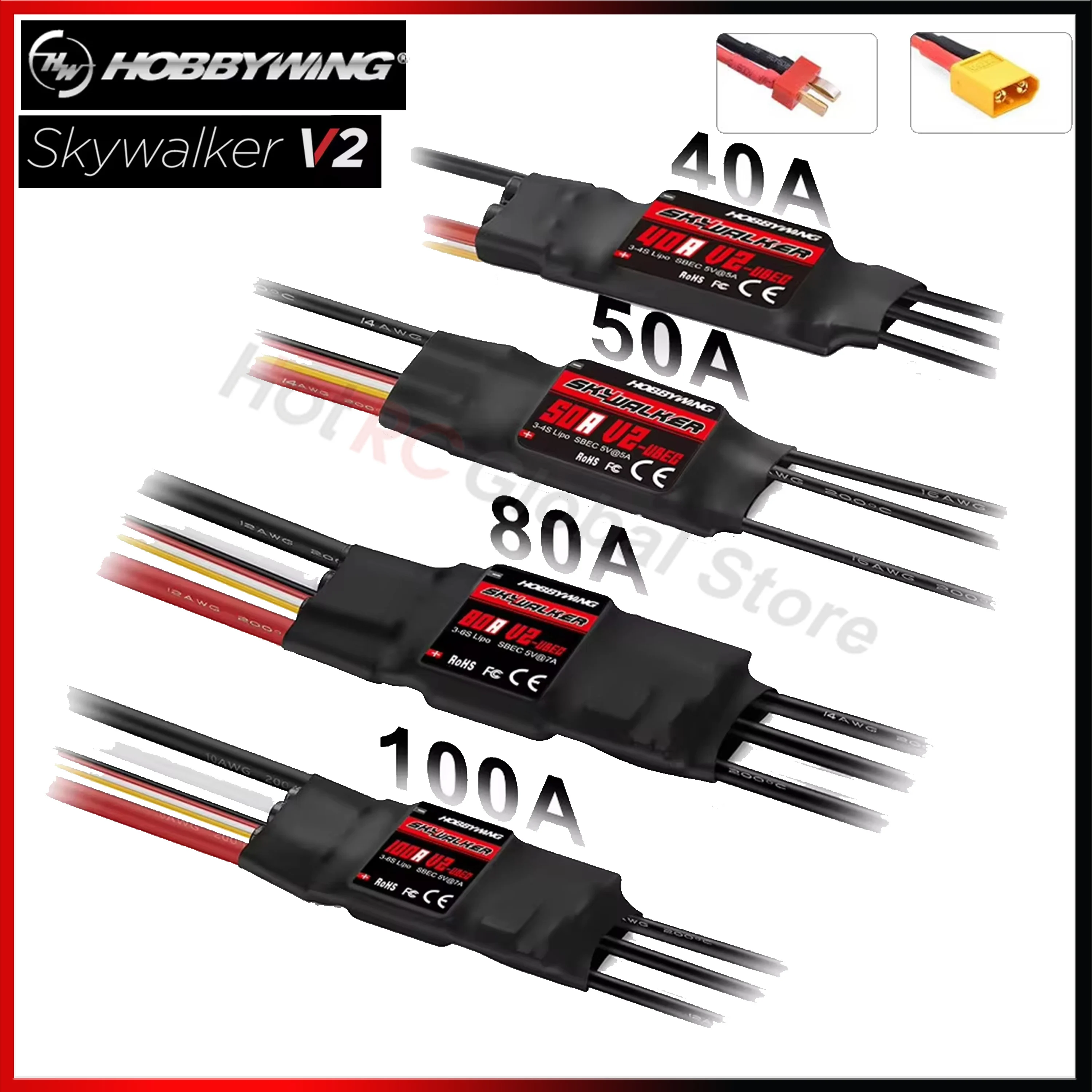 Drone Rc Y Series - BBYWING Skywalker-Contrôleur de vitesse ESC sans