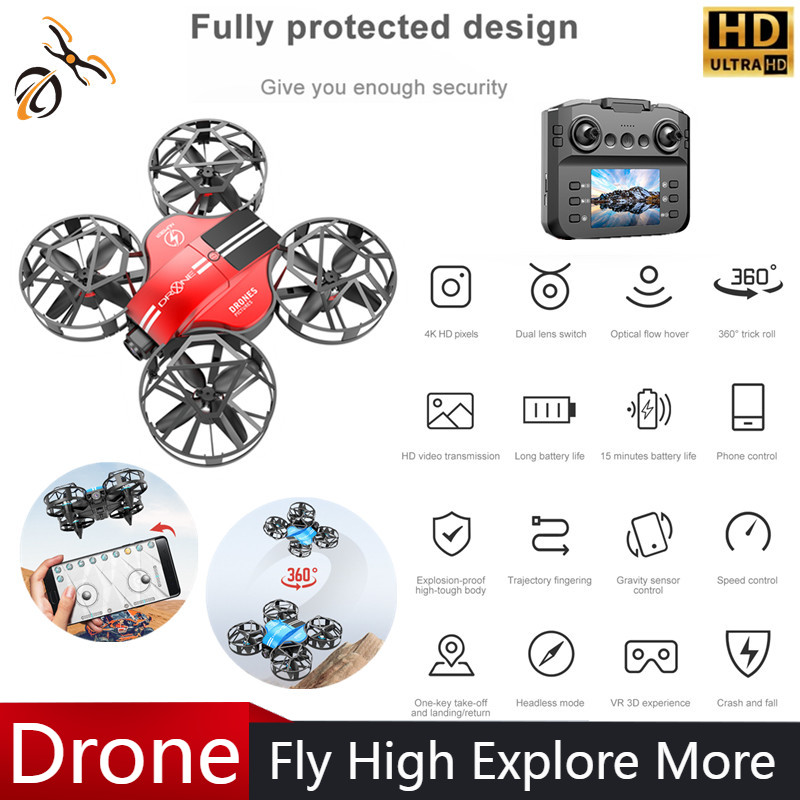 Drone Gamma Rc - Nouveau Mini Drone 812PRO profession HD