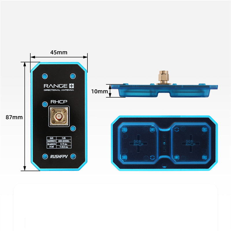 Fpv Antenna Receiver - Antenne patch FPV 5,8 GHz longue