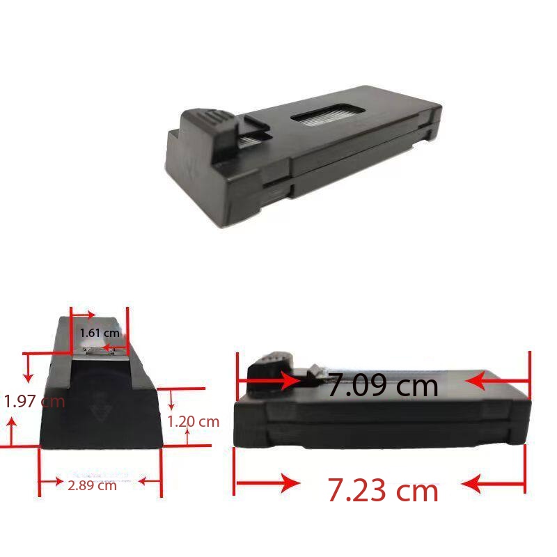 Batterie de drone RC 3.7V 1800 - Drone Rc E88 Pro avis et prix