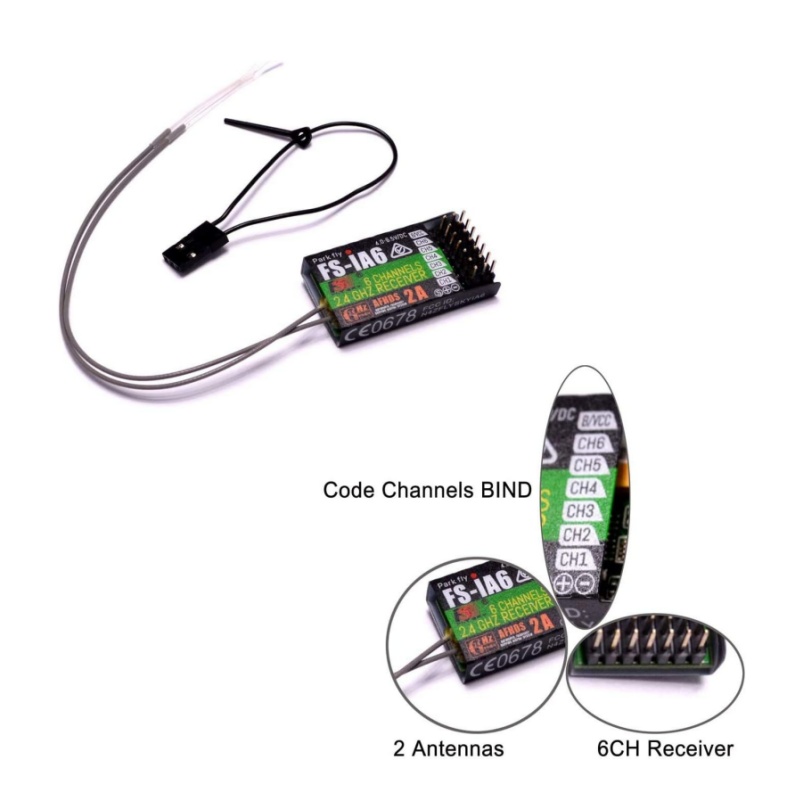 Flysky FS-IA6 récepteur 6CH do - Fpv Antenna Receiver avis et prix