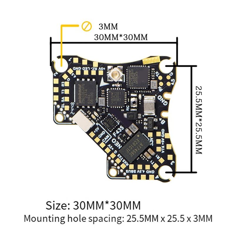 Contrôleur de vol FBIL-F435 NE - Drone Rc Flight Controller avis et prix