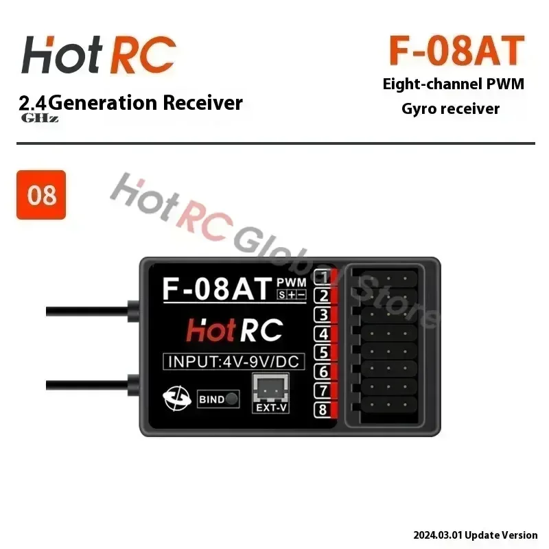 Récepteur gyroscopique PWM HOT - Rc Boat avis et prix