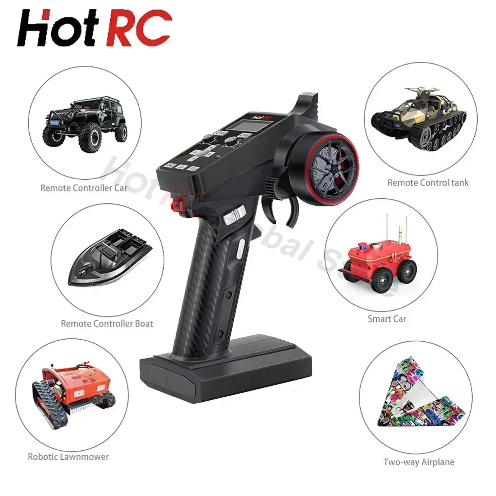 Émetteur radio HotRC CT-6A 2.4 - Drone Rc Car avis et prix