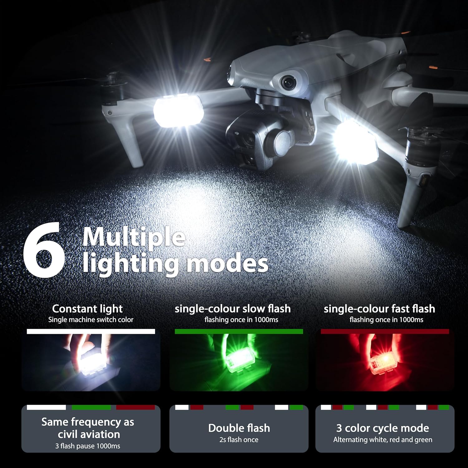 STARTRC Drone lumière strobosc - Drone Dji Rc Pro avis et prix
