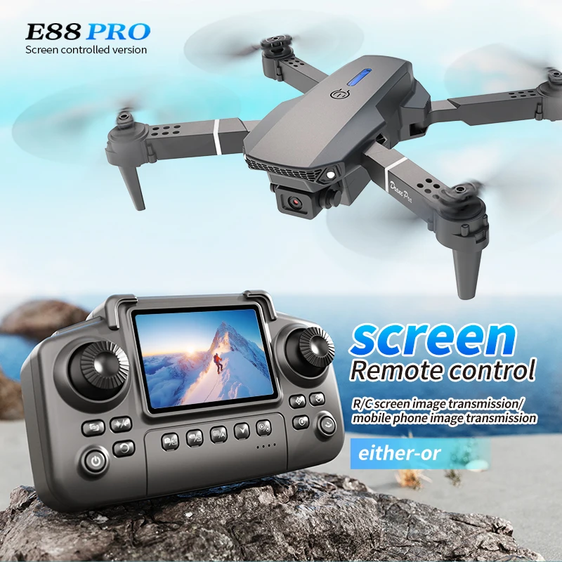 Drone professionnel E88 PRO av - Drone Rc E88 Pro avis et prix
