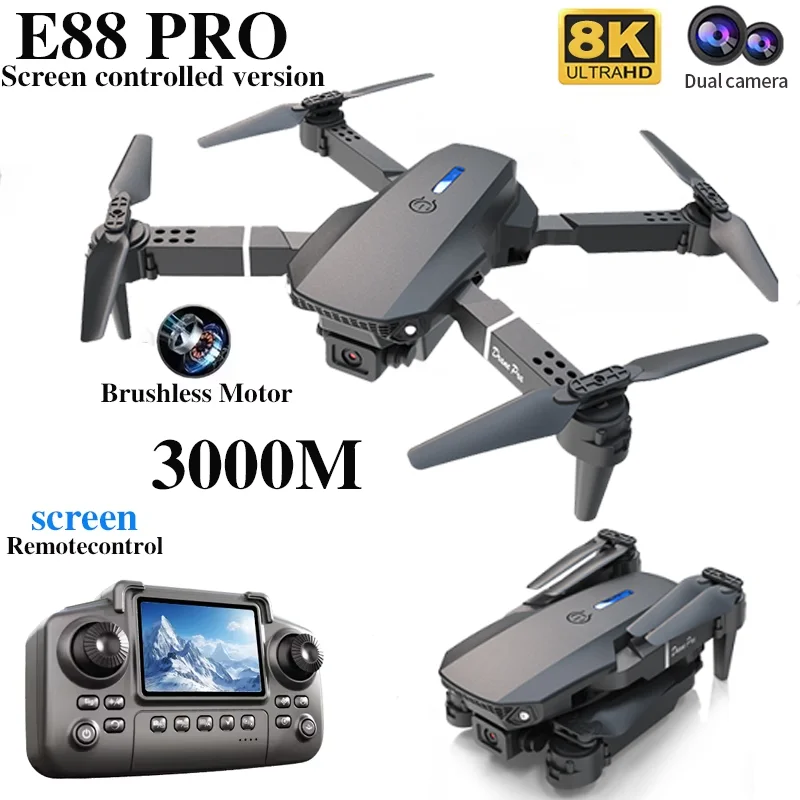 Drone professionnel E88 PRO av - Drone Rc E88 Pro avis et prix