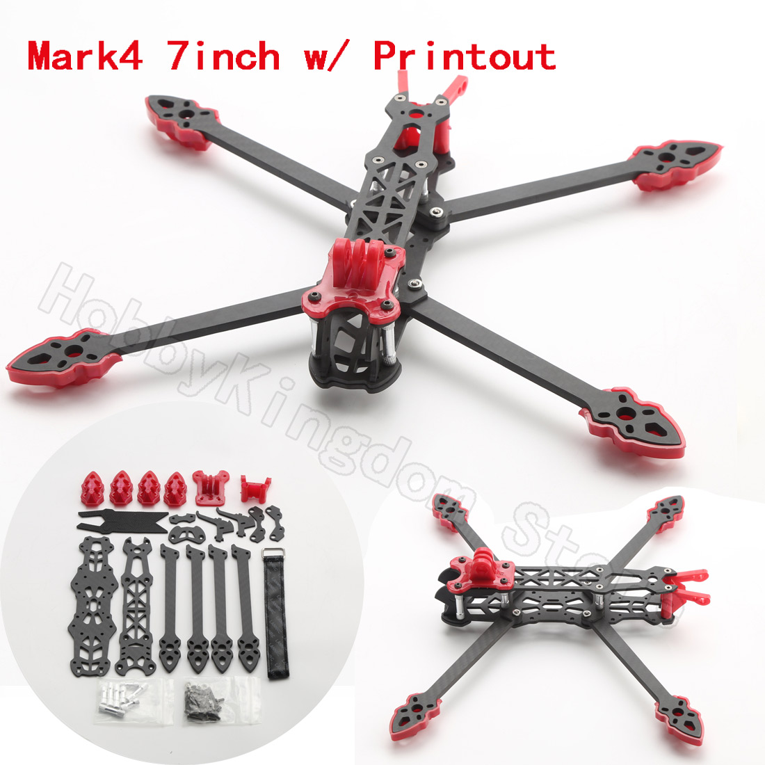 Mark4-Cadre de importateur FPV - Carbon Fiber Drone Arm avis et prix