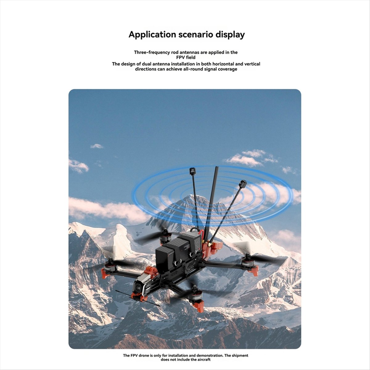 Antenne Tri-Bande Haut de Gamm - Drone Gamma Rc avis et prix
