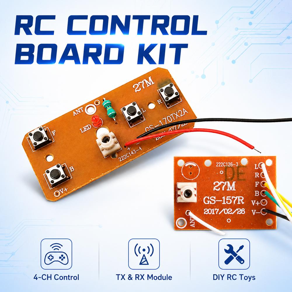 Kit de télécommande 27 MHz 4 c - Joystick Rc Drone avis et prix