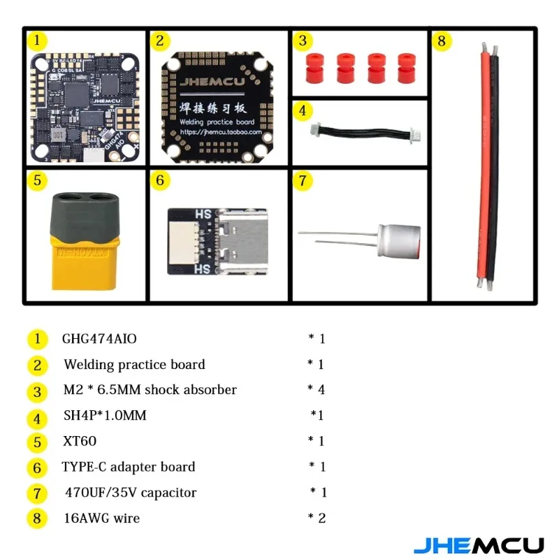 Contrôleur de vol JHEMCU GHG47 - Betaflight Fc F4 avis et prix