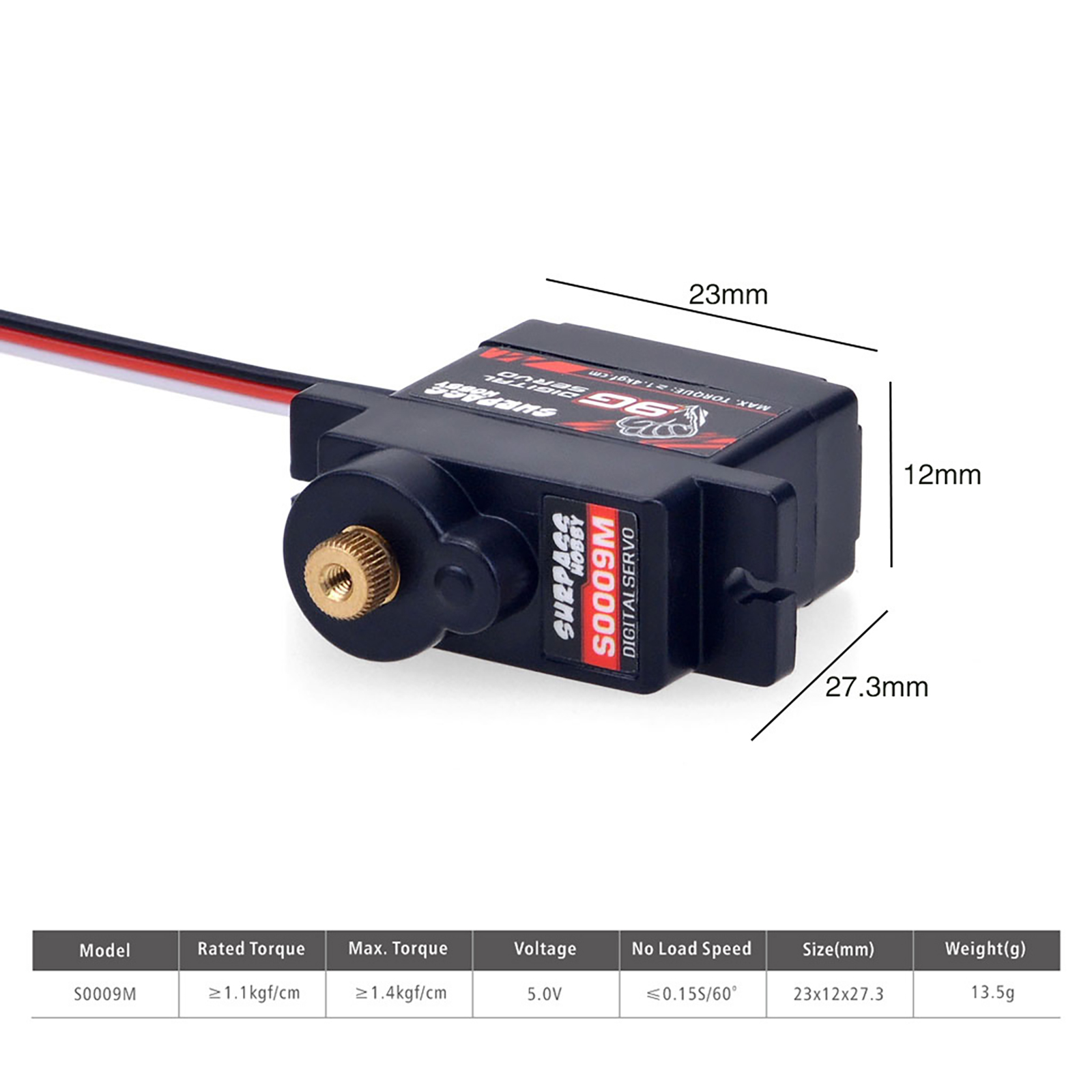 Micro-servo numérique 2g 3.7g  - Drone Rc Car avis et prix
