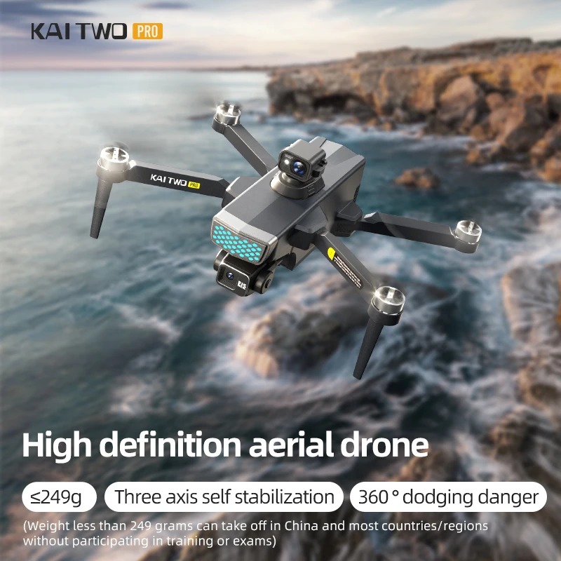 KAI TWO Pro-Drone avec caméra  - Drone Two Rc Way avis et prix