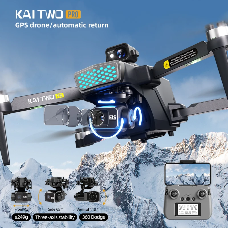 KAI TWO Pro-Drone avec caméra  - Drone Two Rc Way avis et prix