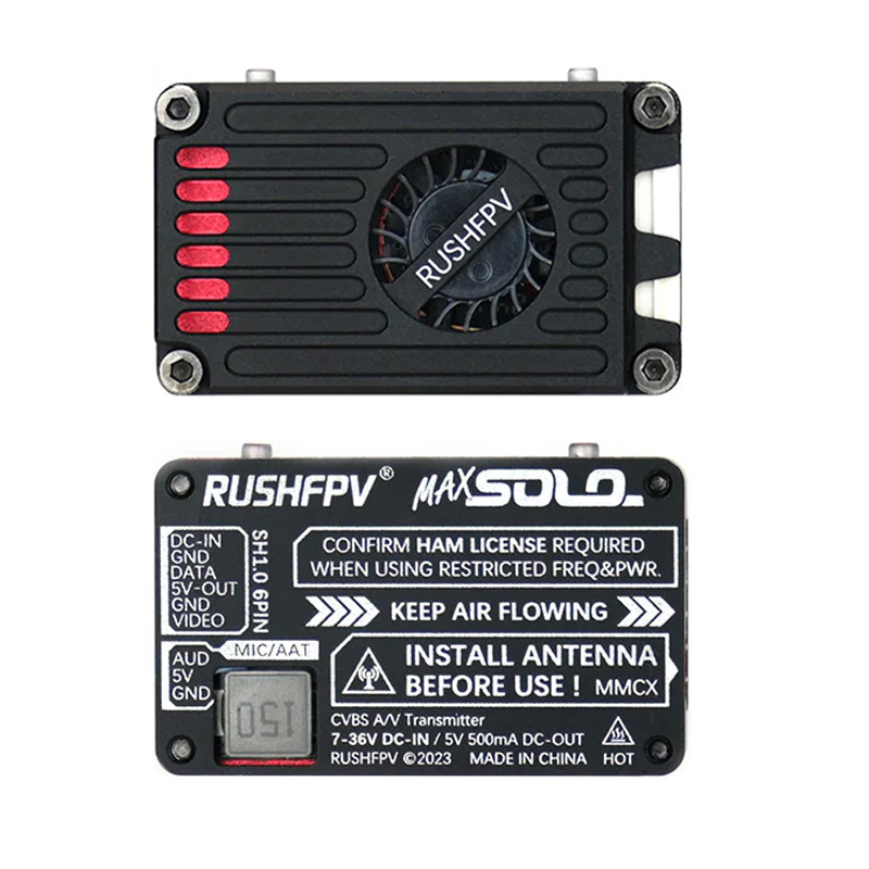 RUSHFPV MAX SOLO XBAND 2.5W 4. - Drone Gamma Rc avis et prix