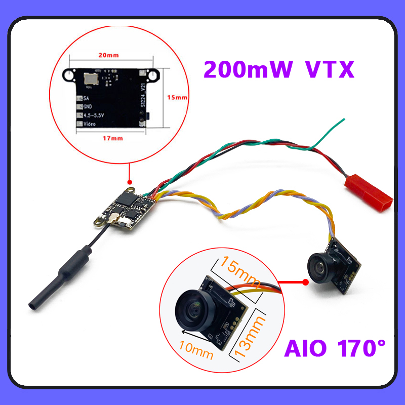 SLONWAKE 5.8G 1200TVL FPV camé - Drone Rc Receiver And Transmitter avis et prix