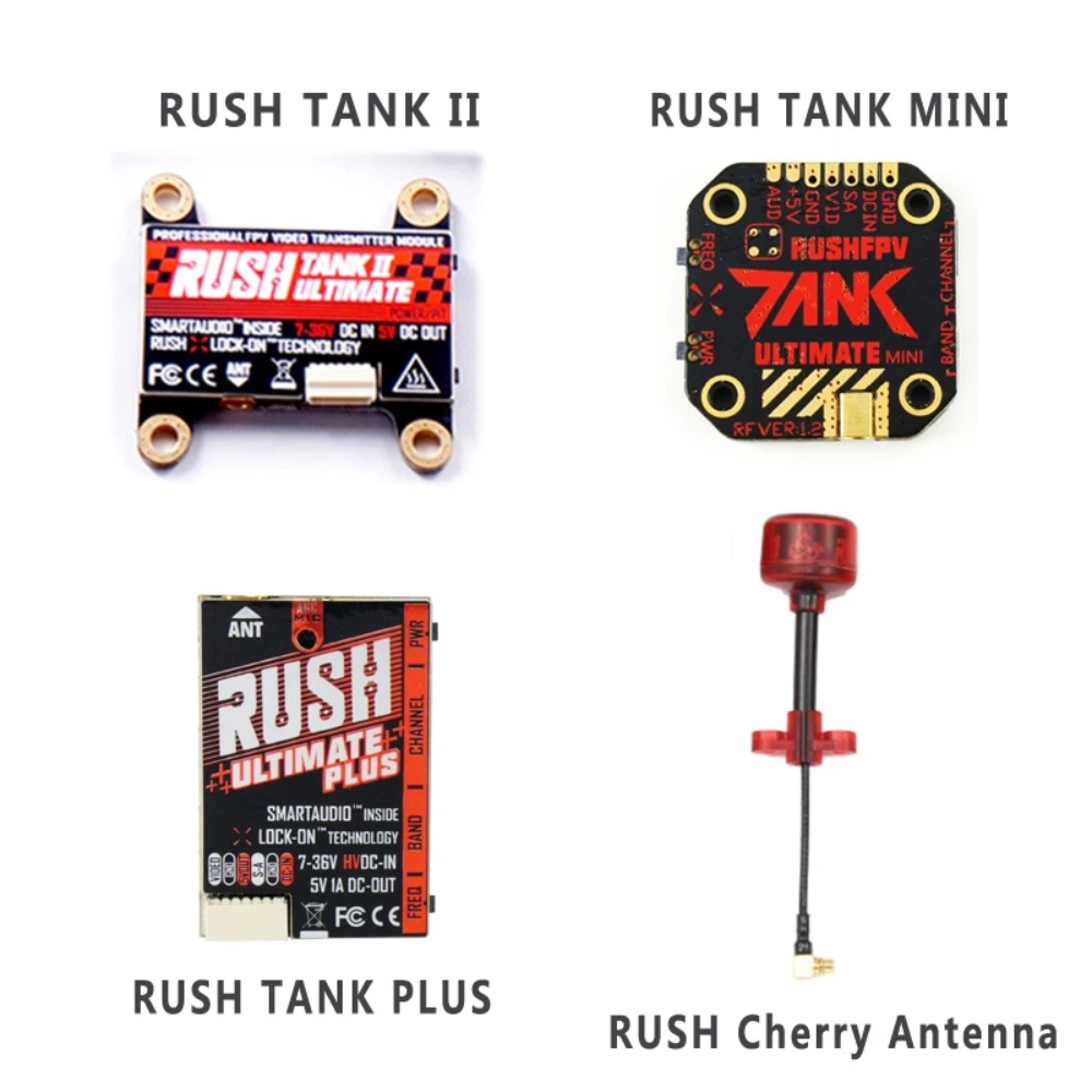 Émetteur vidéo RUSH TANK Ultim - Fpv Antenna Receiver avis et prix
