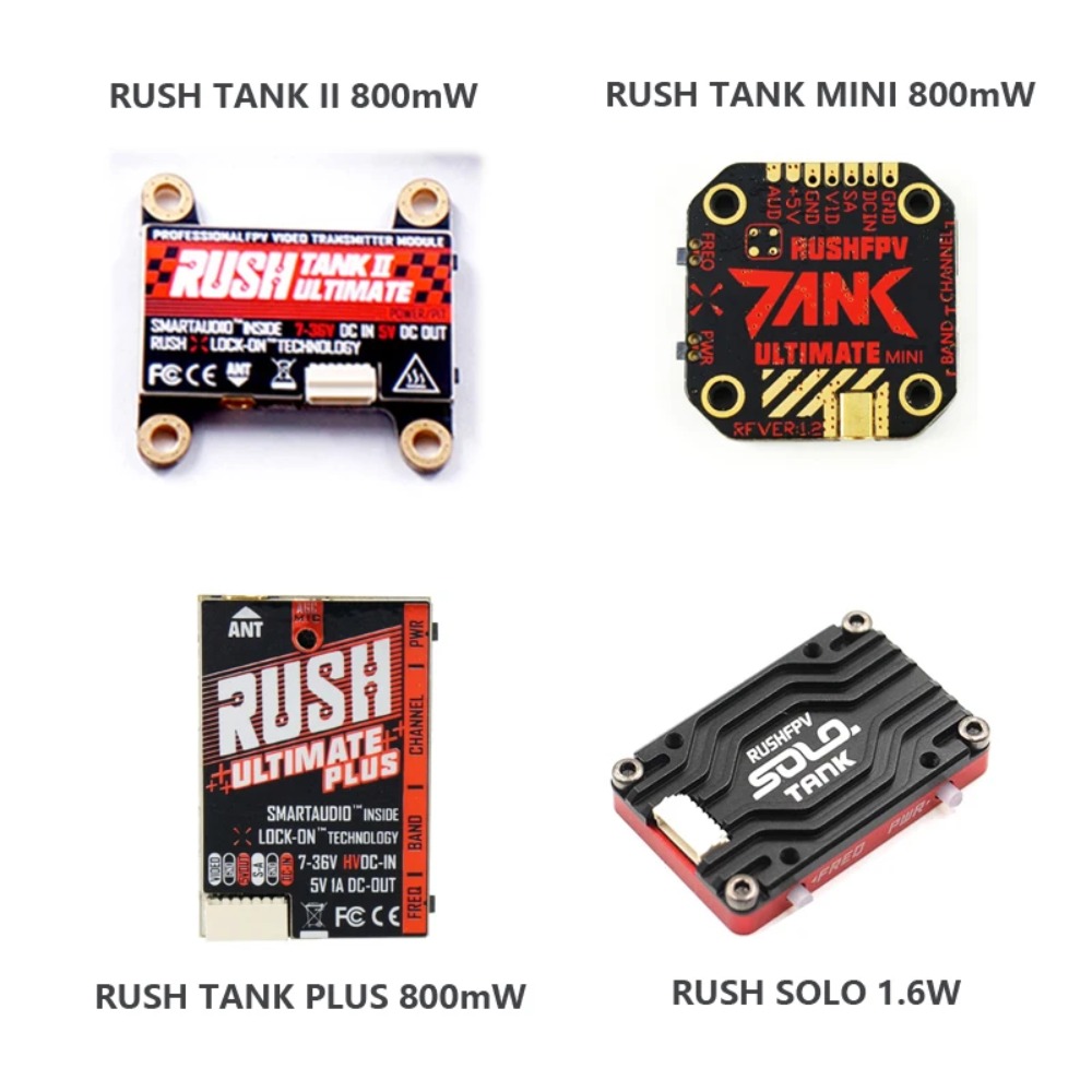 Émetteur vidéo RUSH TANK Ultim - Fpv Antenna Receiver avis et prix