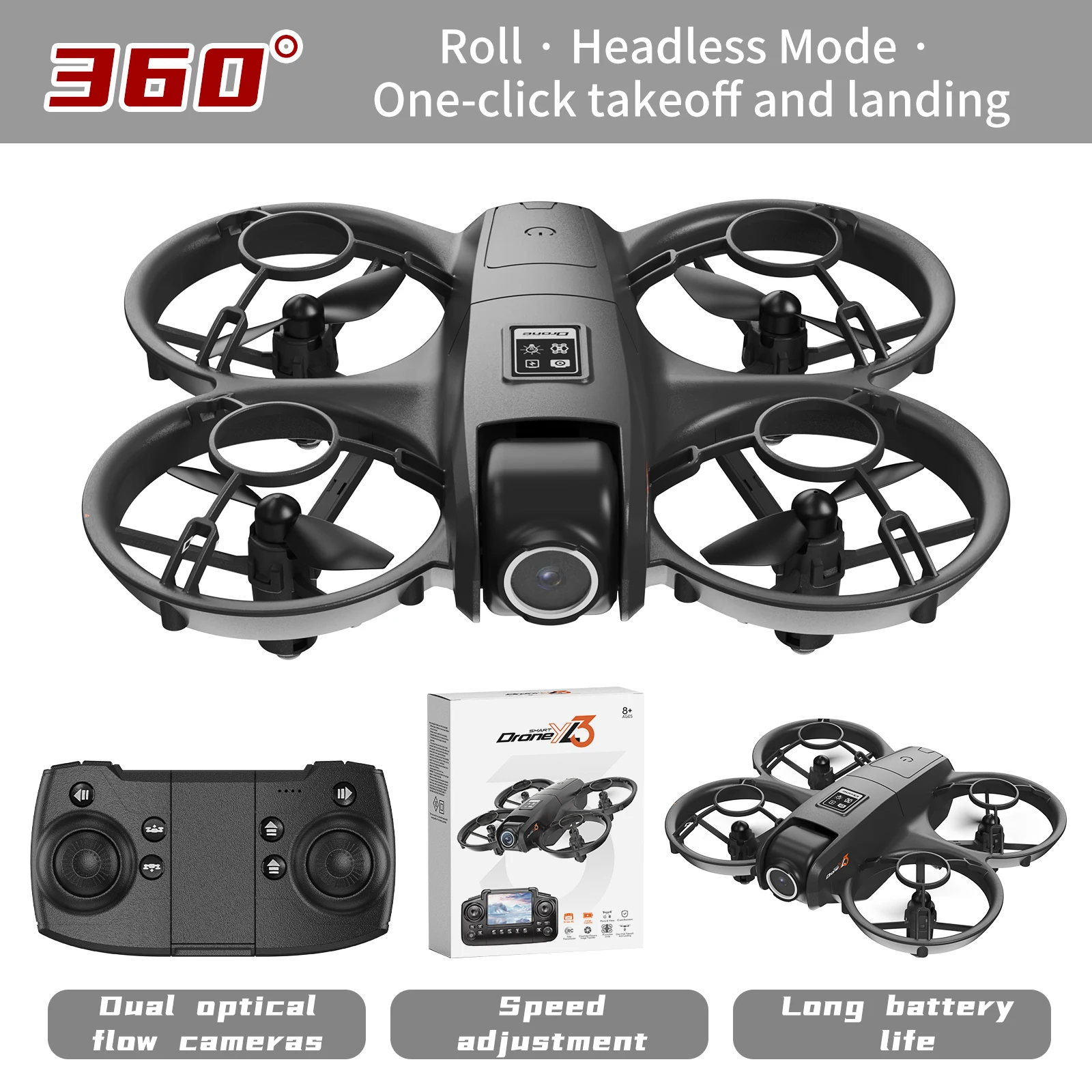 Nouveau Drone RC YL3 8K 1080P  - Drone Dji Rc Pro avis et prix