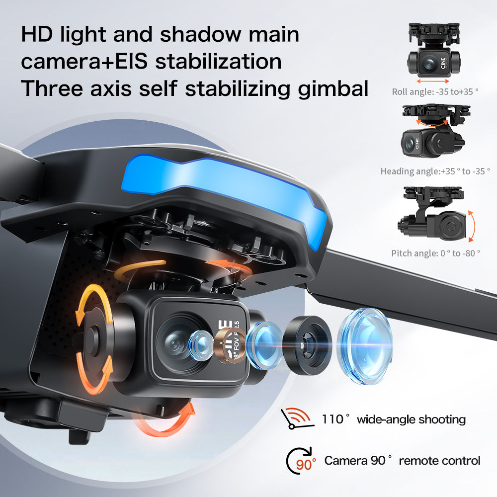 Nouveau drone S-X1 MAX GPS 8K  - Drone Rc Holder avis et prix