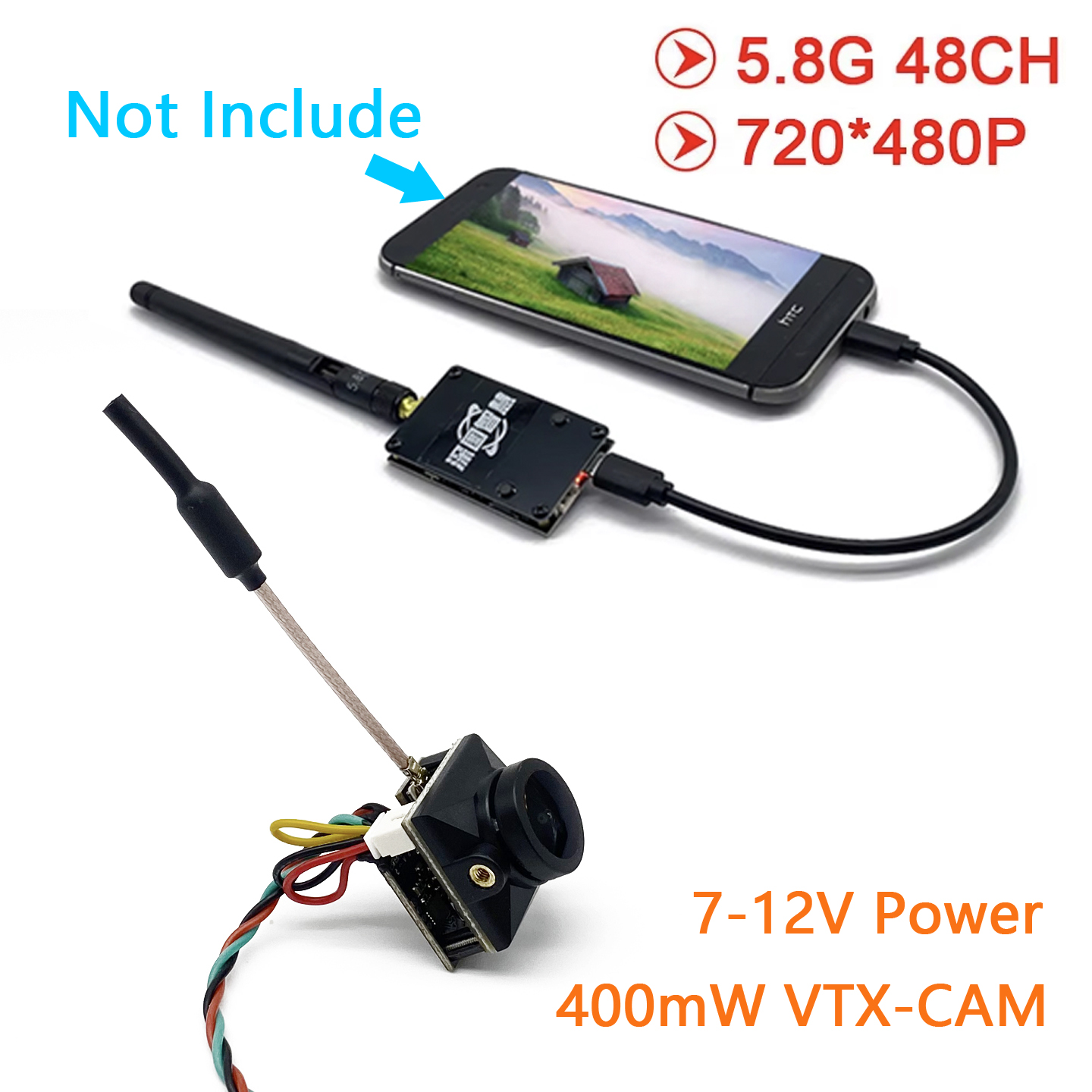 Récepteur analogique UVC OTG S - Analog Fpv Transmitter avis et prix